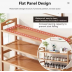 Shoe Rack Bamboo Racks Multi Layered Storage